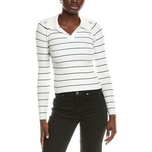 Madison Miles Womens  Pullover, White
